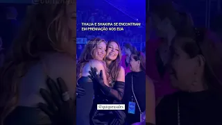 Thalia e Shakira se reencontram em premiação nos EUA. Billboard Mujeres Latinas en La Música