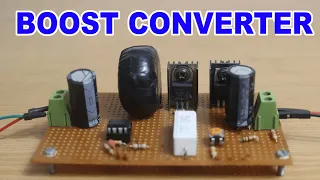 How To Make DC to DC Boost Converter | UC3843 IC