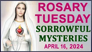 The Rosary Today I Tuesday I April 16 2024 I The Holy Rosary I Sorrowful Mysteries