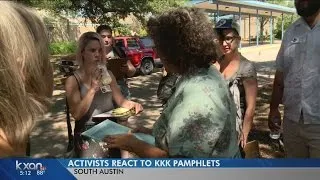 Black Lives Matter signs passed out after KKK pamphlets appear in South Austin