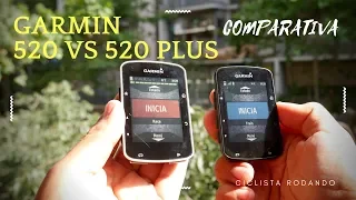 GARMIN Edge 520 vs 520 Plus 🚲 Comparativa