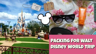 packing tips for your Walt Disney World vacation