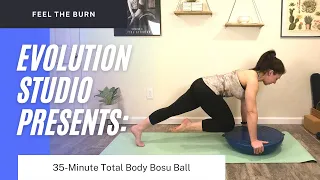 35 MIN Total Body BOSU BALL (low impact workout)