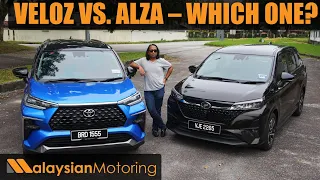 Toyota Veloz vs. Perodua Alza – Which One For You? | #Comparison