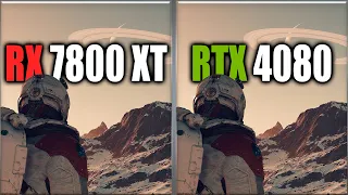 RX 7800 XT vs RTX 4080 Benchmarks - Tested in 20 Games