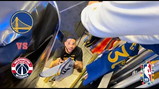 Golden State Warriors Game Vlog vs Washington Wizards 2023- 2024 NBA Season Jordan Pooles Return