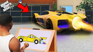Franklin Search Booster God Car With The Help Of Using Magical Painting In Gta V