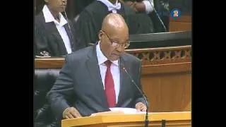 President Jacob Zuma responds to SONA debate