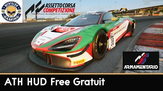 Assetto Corsa Competizione ATH HUD free gratuit