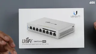 Ubiquiti US-8-60W UniFi Switch Unboxing