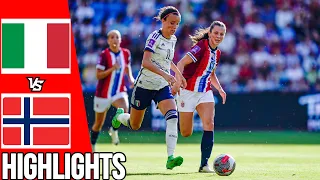 Italy vs Norway | All Goals & Highlights | Women’s Euro Qualifiers | 31/05/24