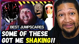 Reacting to CaseOh's Best Jumpscares