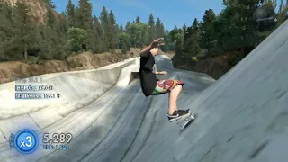 I played Skate 3 on the lowest possible graphics setting