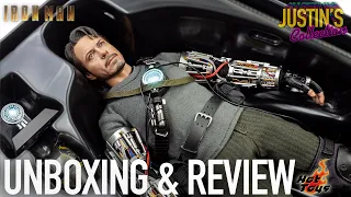 Hot Toys Iron Man Tony Stark Mech Test Version 2.0 Unboxing & Review