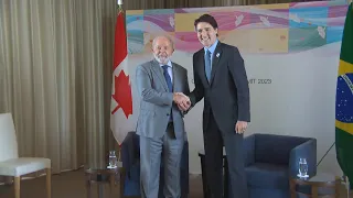 PM Trudeau and Brazilian President Luiz Inácio Lula da Silva meet at G7 summit - May 21, 2023