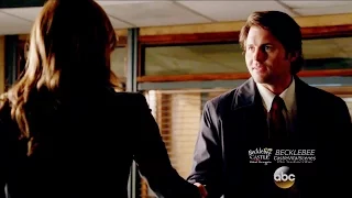 Castle 8x08  Beckett & Caleb Brown The New Character “Mr. & Mrs. Castle”