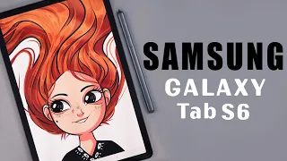 Samsung Tab S6 как планшет для рисования