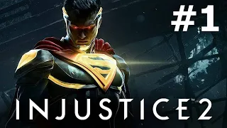 Injustice 2. #1. Падение бога. Прохождение без комментариев.