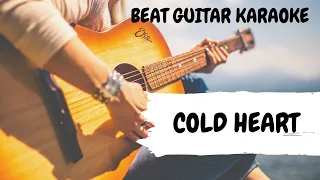 Elton John Dua Lipa - Cold Heart | Beat Guitar Karaoke