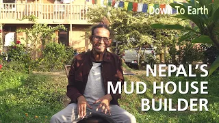 This man has built over 50 beautiful rammed earth and bamboo buildings in Nepal