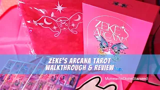 🌺 Zeke's Arcana Tarot Flip Through - Tarot Review 🌟