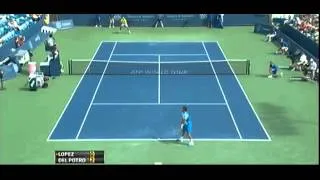 Juan Martín Del Potro vs Feliciano López 3R Cincinnati 2013