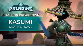 Paladins - Ability Breakdown | Kasumi, Death's Howl