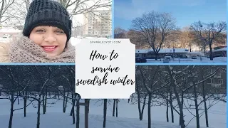 HOW TO SURVIVE SWEDISH WINTER |TIPS TO SURVIVE SWEDISH WINTER |SPARKLEWITHJYOTI