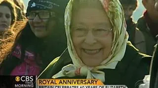 Queen celebrates 60th year on throne
