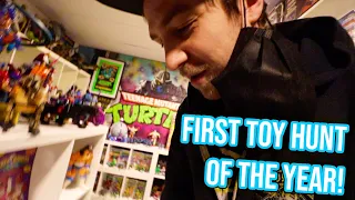 First Vintage Toy Hunt Of The Year! TMNT, Toxic Crusaders, MOTU & More!