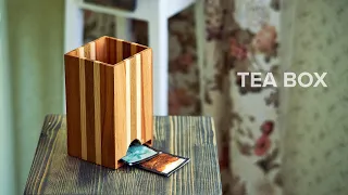 📌  How to Make a Simple Tea Box - MAY DIY
