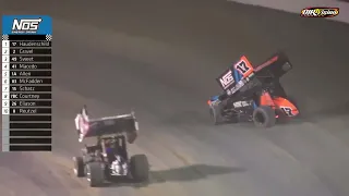 INCREDIBLE LAST 5 LAPS AT VOLUSIA SPEEDWAY WITH WOO SPRINT CARS UNBELIEVABLE FINISH!!!!!!