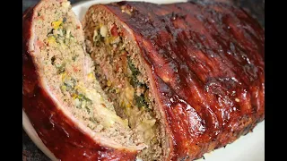 Rollo de carne molida relleno y envuelto en tocino |JOSS YUMMIE |