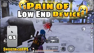 iPhone 6s Smooth+30FPS | Pain Of Low End Device🥺| 6s,6s plus PUBG/BGMI Test After 2.7 Update | Lag?