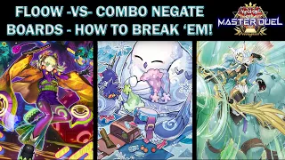HOW TO BREAK BOARDS WITH FLOOWANDEREEZE ENGINE - BEAT NEGATES LIKE APOLLOUSA - Master Duel Ranked