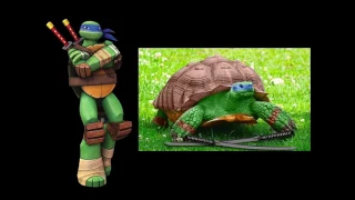 Las tortugas ninja en la vida real.Oscar Ninja