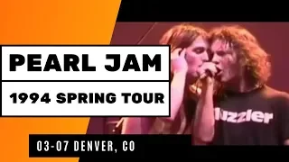 Pearl Jam 1994 Spring Tour 03-07 Denver, CO (Vitalogy Premiered!)