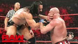 Kurt Angle vs. Drew McIntyre: Raw, Nov. 5, 2018