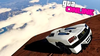 РАМПА С МАКСИМАЛЬНОЙ ВЫСОТЫ ИЗ НЕБА! (GTA 5 ONLINE ГОНКИ)