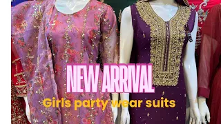 Girl party wear suit ! #girlfashionstyle #partywear #madnimall #girlwear