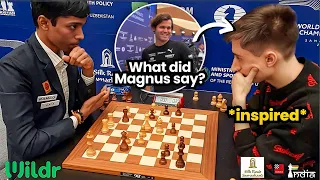 Did Magnus Carlsen's words to Dubov before his game with Pragg inspire him?