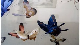 Украшение  интерьера. Бабочки
