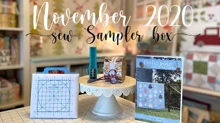 November 2020 Sew Sampler // UNBOXING!