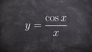 Learn how use the quotient rule to take the derivative including cosine