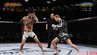 Cheeser gets knocked out by Dustin 'The Diamond' Poirier!!, UFC 4 online ranked match