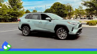 Sweet Spots 2022 RAV4 XLE Hybrid Premium Exterior Walkaround by Toyota