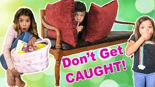 Last to get CAUGHT w/ Easter Basket WINS HUGE!!!   sneaky hiders!