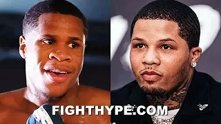 DEVIN HANEY RESPONDS TO GERVONTA DAVIS "NOT HIS TITLE" DISS; TELLS HIM HE CAN GET "REAL" SHOT NEXT