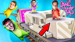 САМАЯ УГАРНАЯ КОМАНДНАЯ ЗАРУБА (Gang Beasts)