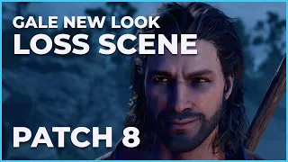 Loss scene with Gale's new look - Baldur's Gate 3 EA